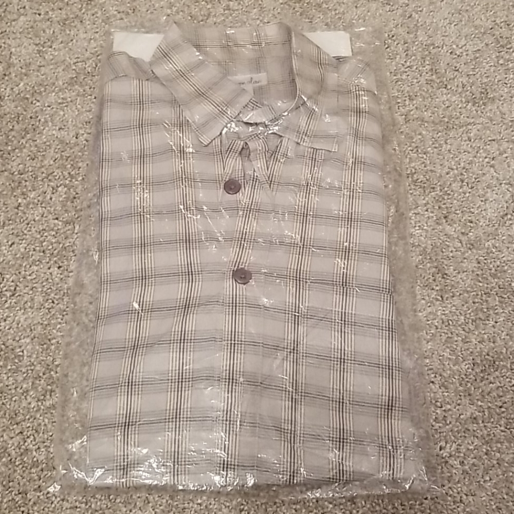 Men's long sleeve button up